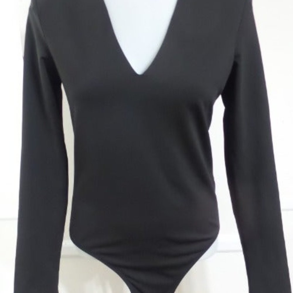 Boby long-sleeved black blouse size‎ m